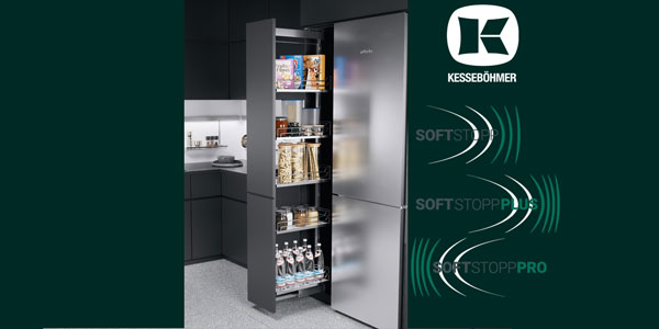 SoftStopp — для плавной остановки, бесшумного закрытия и открытия Kessebohmer в Ярославле