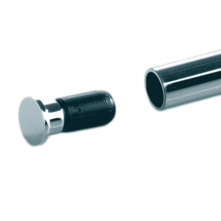 Заглушка для рейлинга Линеро Классик Ø 16мм цвет ХРОМ глянцевый Kessebohmer | официальный магазин