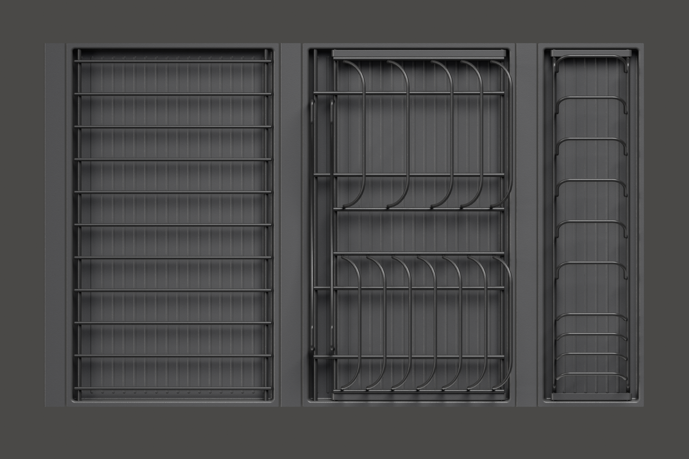 Сушка выдвижная И124 Дайнинг Агент 800 мм передний бортик Kessebohmer | официальный магазин